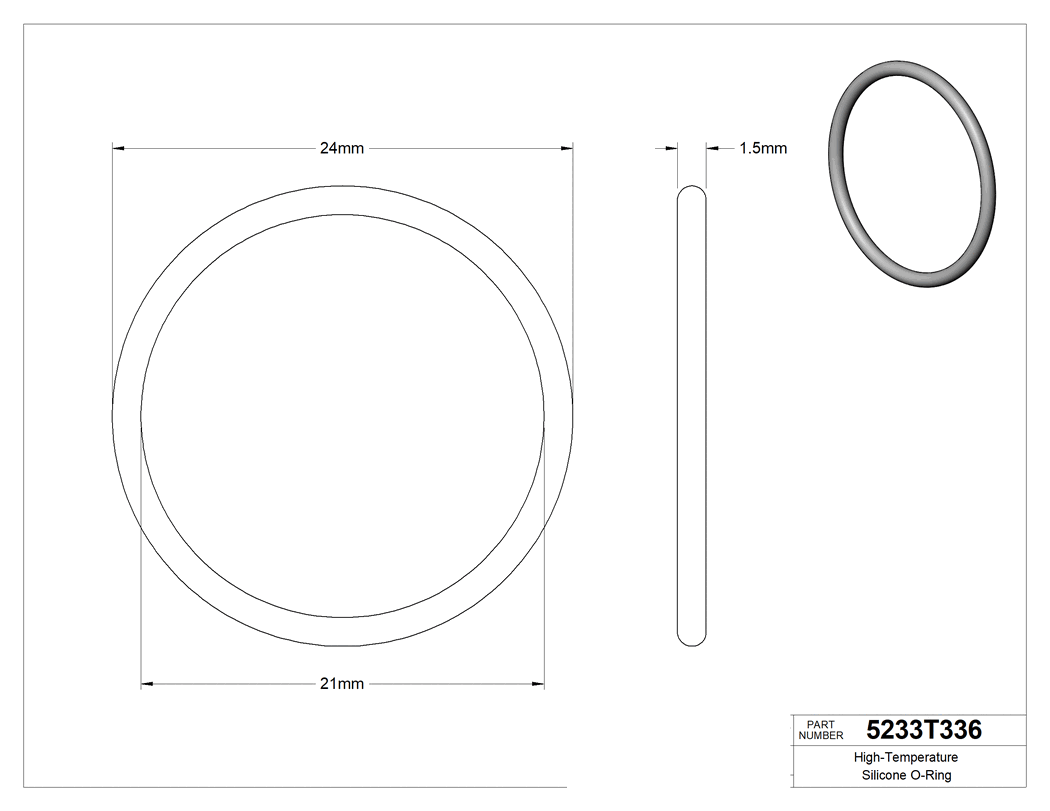 Technical drawing - 5233T336